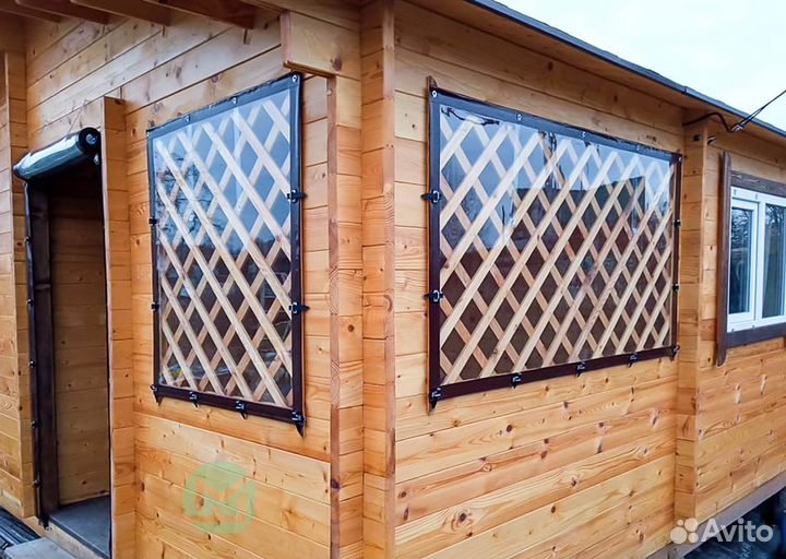 Мягкие окна для веранды