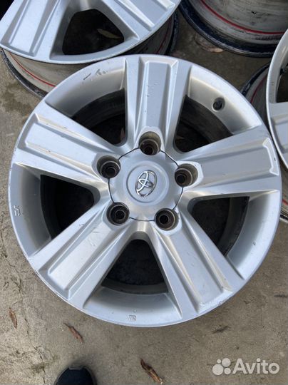 Продам оригинальные диски TLC200 R18, 5x150