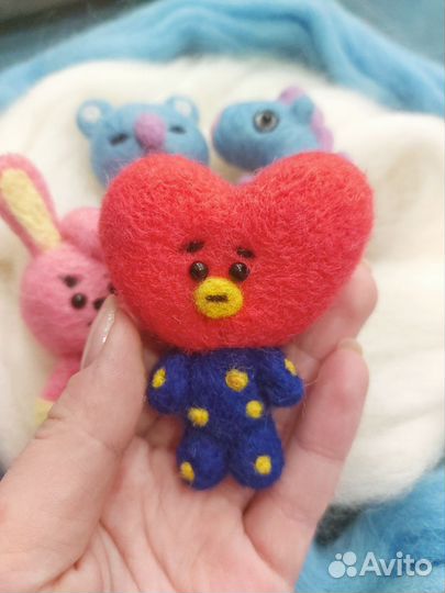 BTS. BT21 персонажи ручной работы