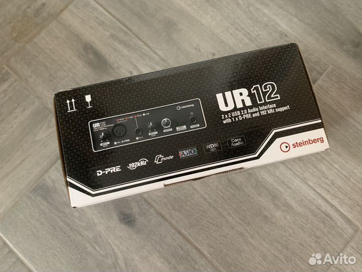 Внешняя звуковая карта Steinberg UR12 серебристый