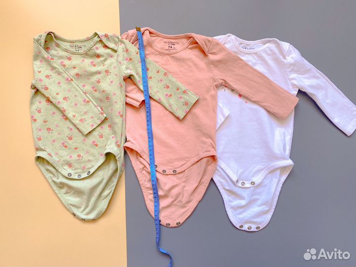 Детские вещи пакетом на девочку 74