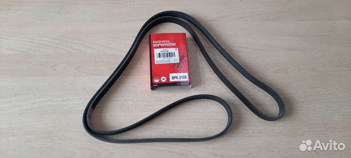 Ремень приводной 6PK2198 mitsubishi ASX/Outlander