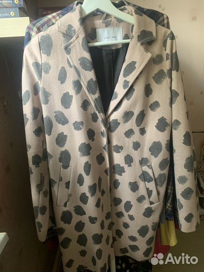 Пальто шерстяное тонкое демисезон