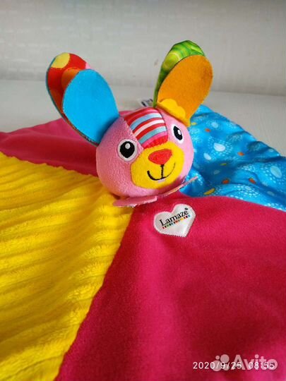 Платочек Зайка Белла Lamaze