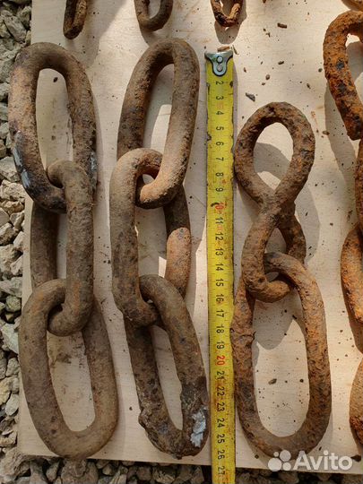 Цепи старые сцепки