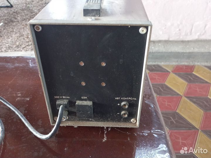 Милливольтметр в3-38а