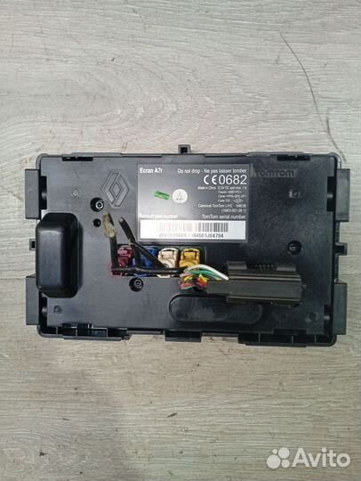 Информационный дисплей Renault Megane 3