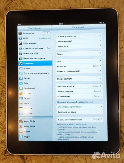 Планшет Apple iPad