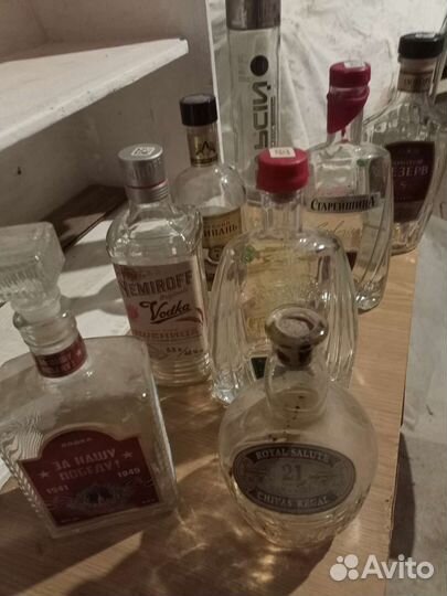 Графинчики,штофы стекло