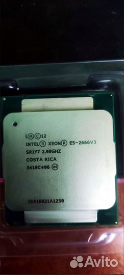 Продаю процессор Xeon E5 2666 V3