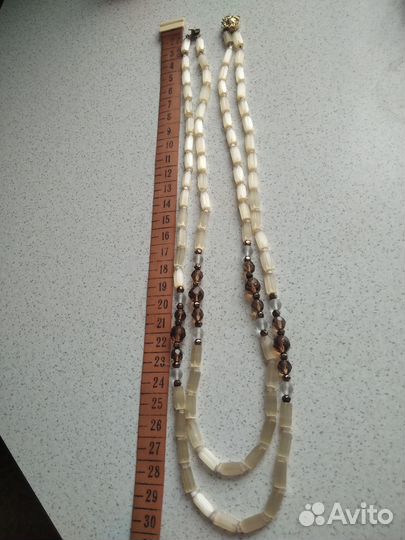 Сатиновые бусы