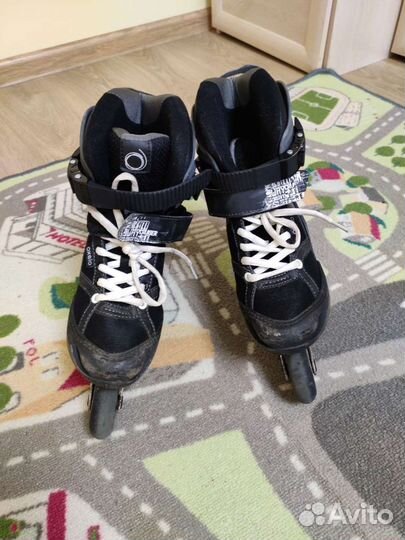 Ролики декатлон 34-37 раздвижные