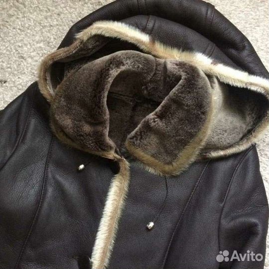 Дубленка натуральная, размер 44