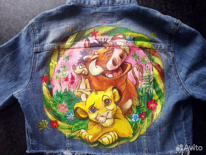 Роспись джинсовок, футболок, джинс, курток