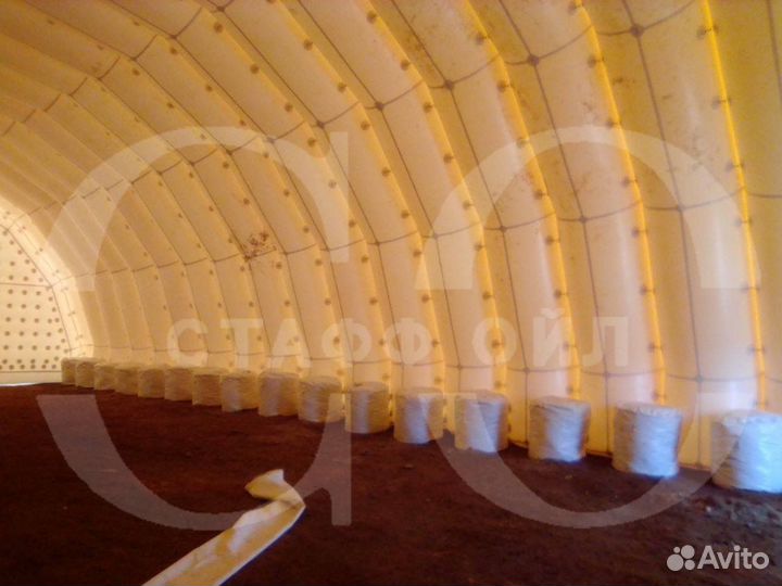 Надувной ангар