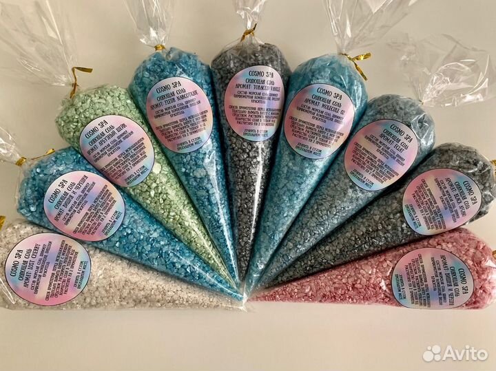 Сияющая соль для ванны, мерцающая соль