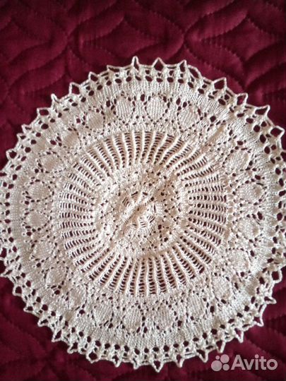 Салфетки интерьерные винтажные ручной работы