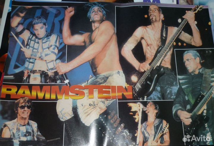 Плакаты 2000-х: Кобейн Продиджи Нирвана Рамстайн