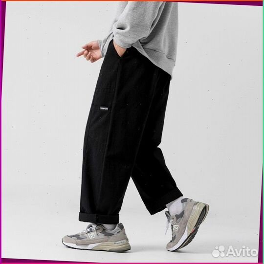 Широкие брюки карго (Лучшее качество)