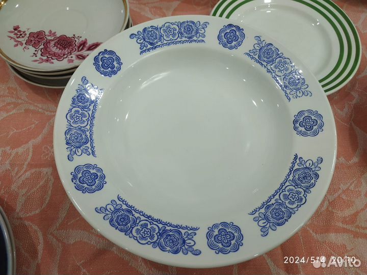 Посуда для дачи,большая коробка