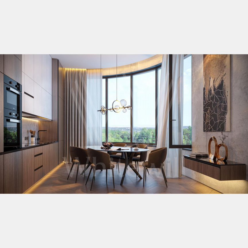 3-к. квартира, 96,7 м², 19/23 эт.