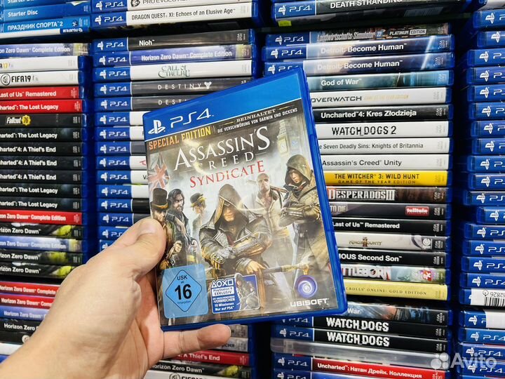 Assassins creed syndicate ps4 диск