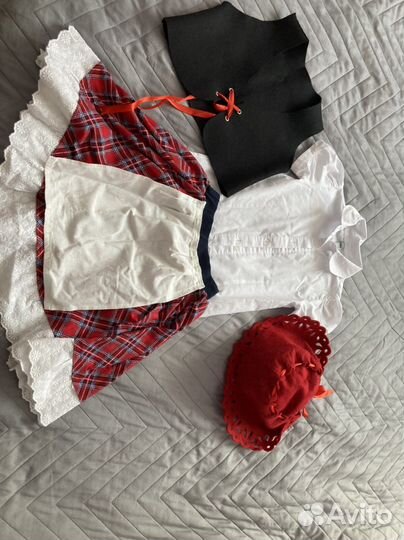 Костюм красная шапочка/ герда