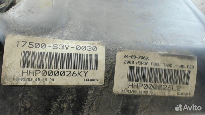 Бак топливный Honda Pilot, 2003