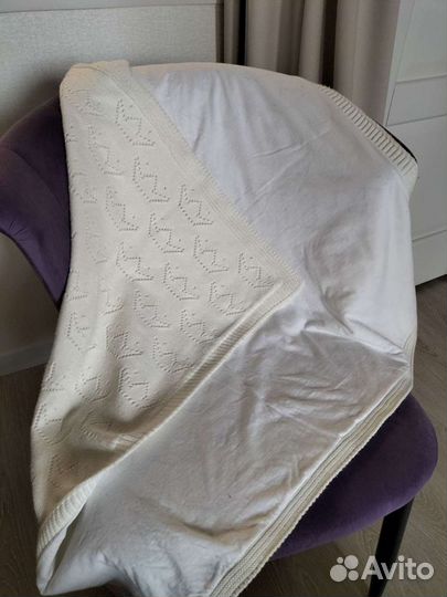 Плед детский/одеяло на хлопковой подкладке