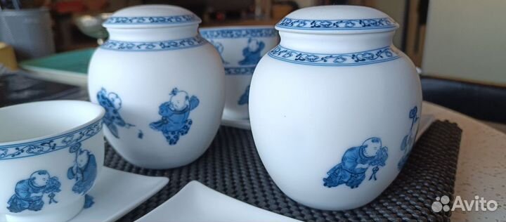 Китайский чайный набор фарфор