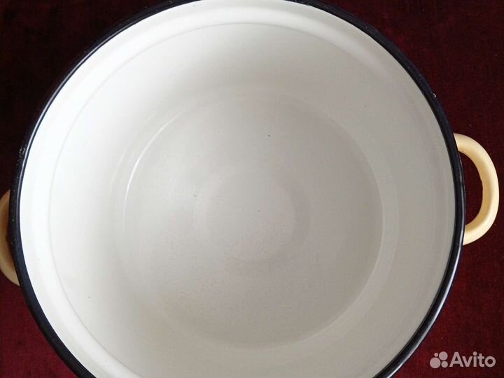 Кастрюля эмалированная 6л