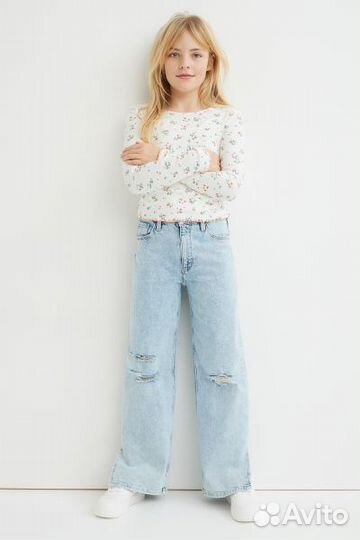 Джинсы H&M для девочки 152