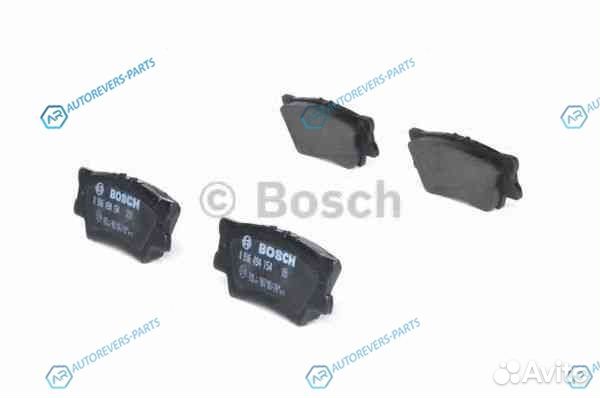 0 986 494 154 Колодки тормозные дисковые зад