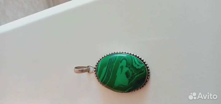 Кулон Малахит