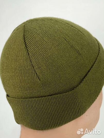 Шапка двухслойная с флисовым подкладом