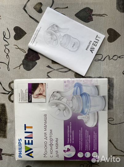 Молокоотсос ручной philips avent