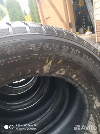 Автошины зимние 265/60 R18