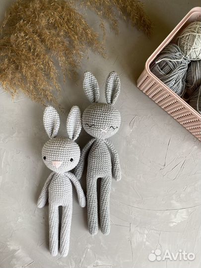 Мягкая игрушка заяц