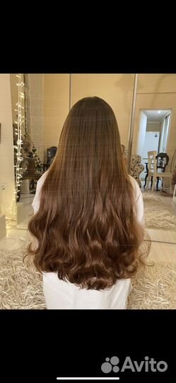 Афронаращивание волос на микрокосички