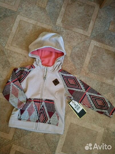Толстовка-ветровка для девочки burton girl'S mini
