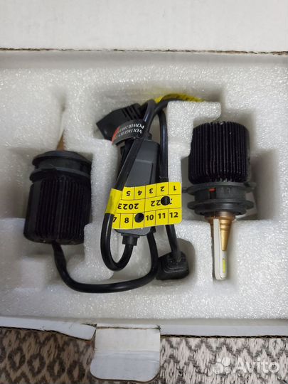 Светодиодные лампы vizant h7 4500лм j1