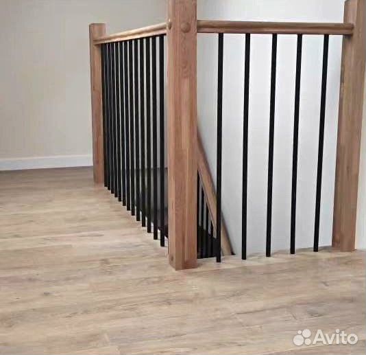 Лестница из дерева на второй этаж