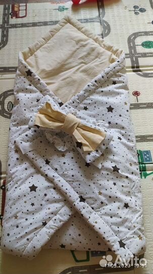 Одеяло на выписку осень/зима