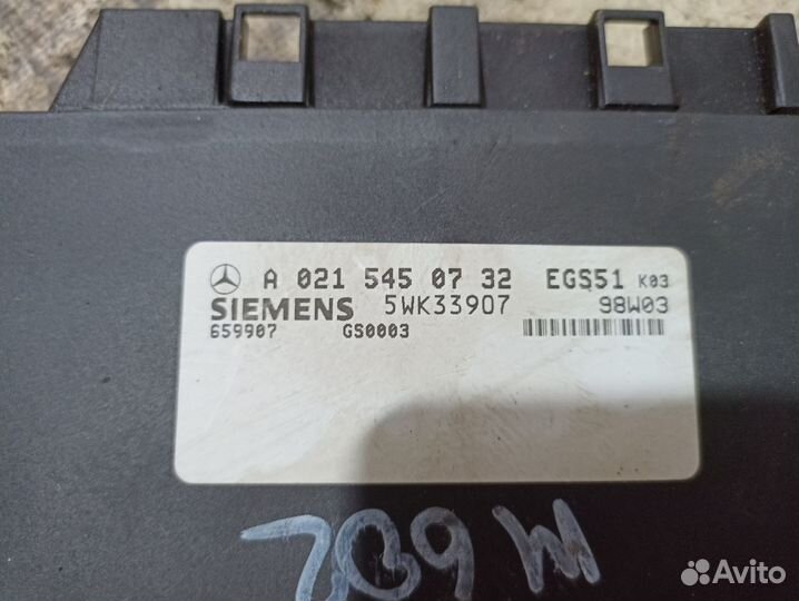 Эбу АКПП Mercedes W210