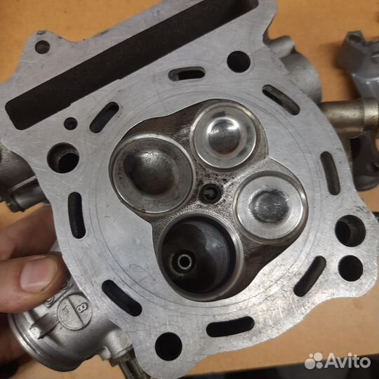 Головка ГБЦ цпг поршень цилиндр Suzuki DRZ 400