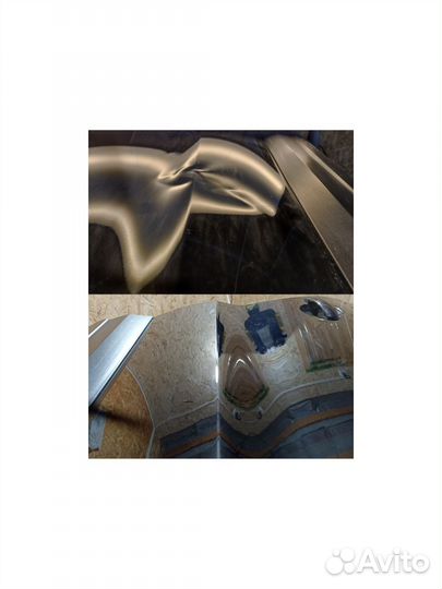 Ремонт вмятин без покраски. Ремонт градовых вмятин