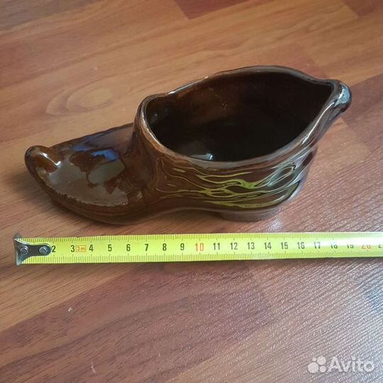 Сапожок статуэтка керамика СССР