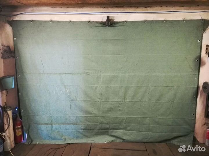 Брезентовая штора 3.1 х 6.1 400 грамм.м2 оп