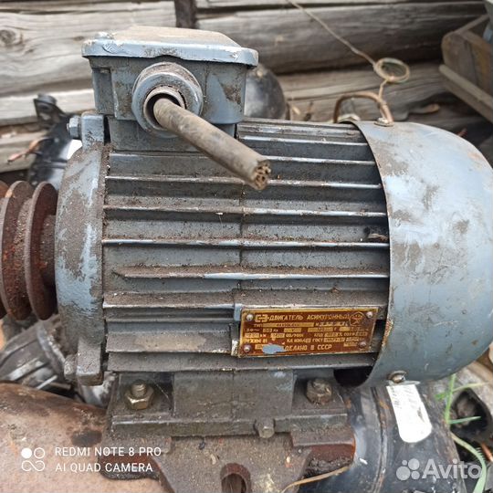 Электро двигатель на 380 бу