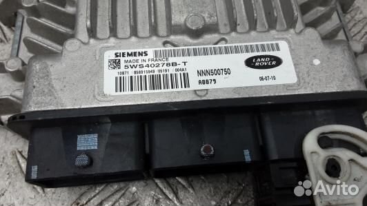 Блок управления двс land rover range rover sport